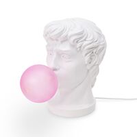 Wonder Tafellamp Wit/ Roze