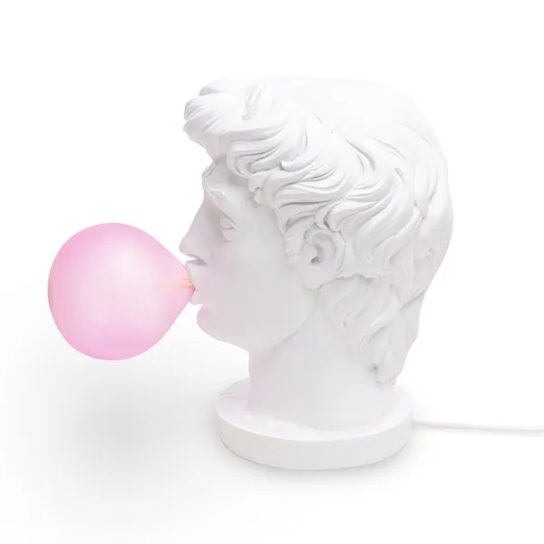 Wonder Table Lamp White/ Pink