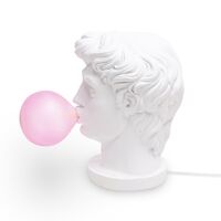 Wonder Tafellamp Wit/ Roze