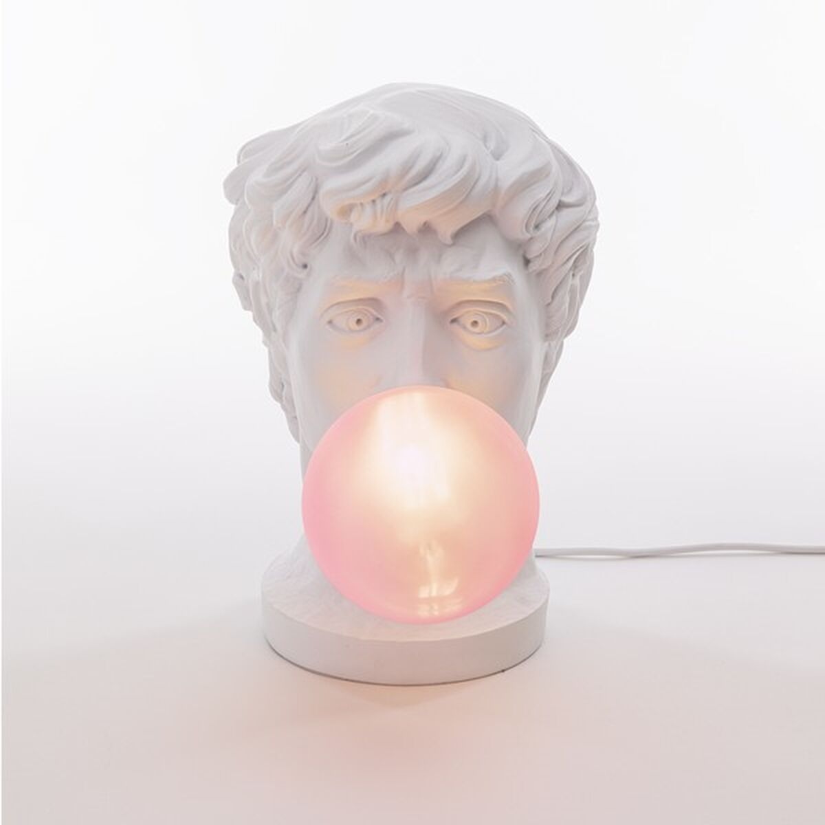 Wonder Tafellamp Wit/ Roze
