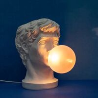 Wonder Tafellamp Wit/ Roze