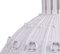 Cupolone Quarantacinque Pendant White