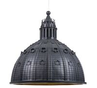 Cupolone Quarantacinque Pendelleuchte Grau