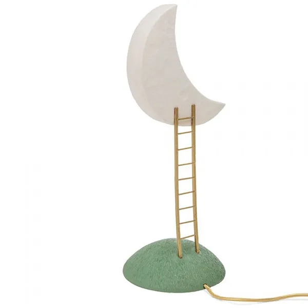 My Secret Place Table Lamp White/ Gold/Green