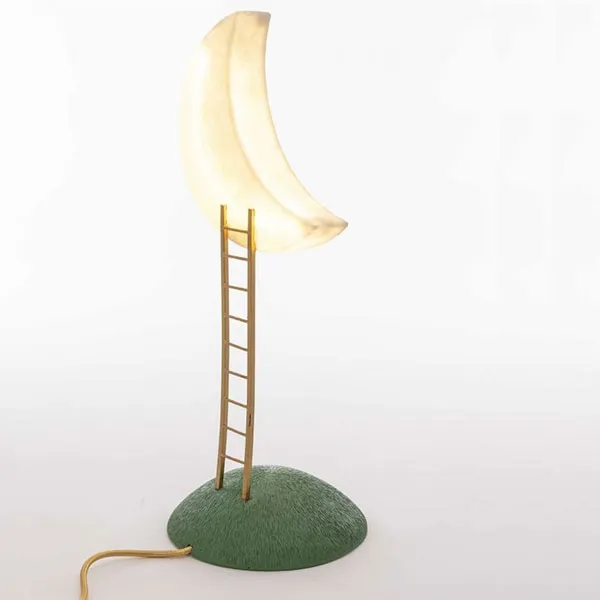 My Secret Place Table Lamp White/ Gold/Green