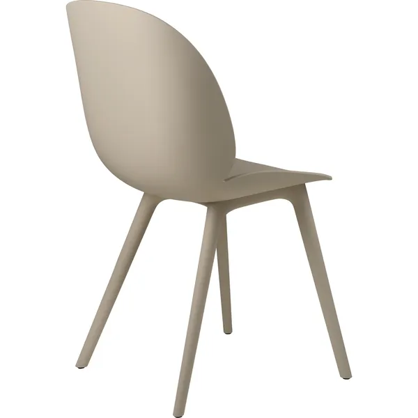 Beetle Outdoor Dining Table Chair Plastic Beige