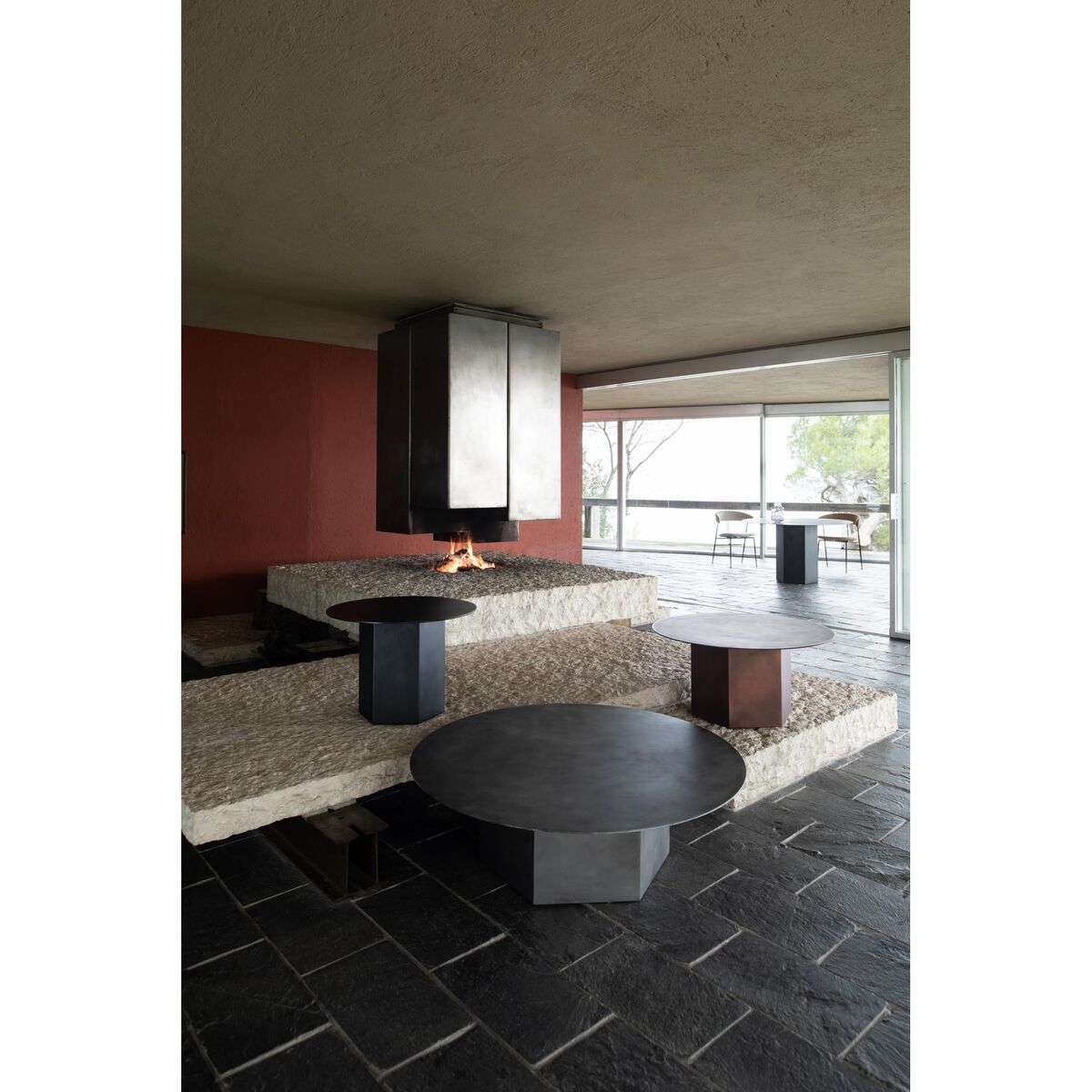 Epic Coffee Table Round Ø110 Gray