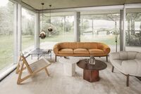 Epic Coffee Table Round Ø60 Grounded Red
