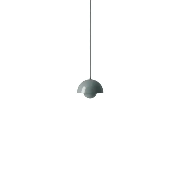 Flowerpot VP1 Pendelleuchte Blauer Stein