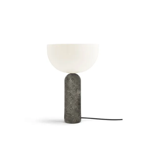 Kizu Table Lamp Gray Marble Large