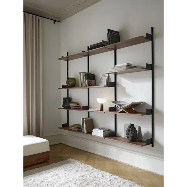 Kizu Table Lamp Gray Marble Large
