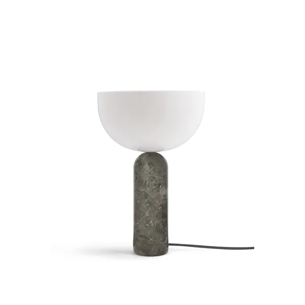Kizu Table Lamp Gray Marble Large