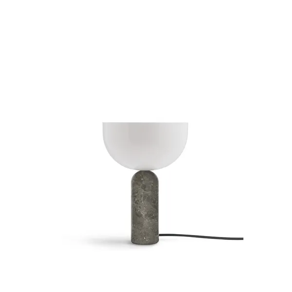 Kizu Table Lamp Gray Marble Small