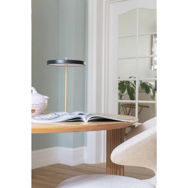 Asteria Move V2 Transportabel Bordlampe Sort