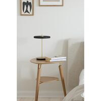 Asteria Move V2 Transportabel Bordlampe Sort
