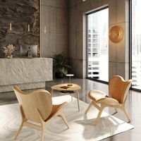 Clava Up Lampa Ścienna/ Lampa Sufitowa Duża Ciemny Dąb
