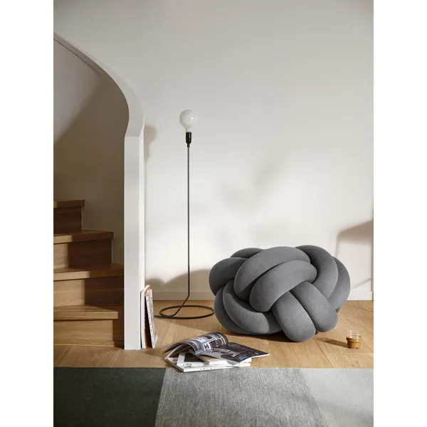 Knot Cushion XL Gray