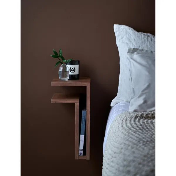 F-Shelf Shelf Left Walnut