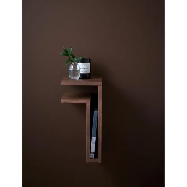 F-Shelf Shelf Left Walnut
