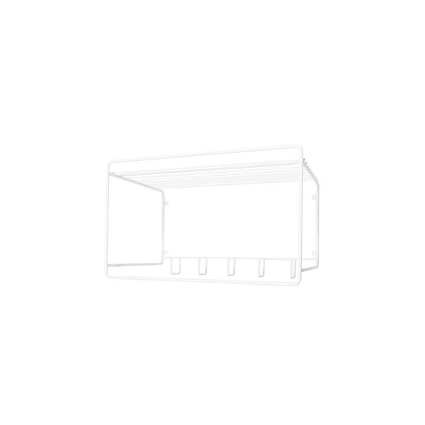 Uptown Hat Shelf White