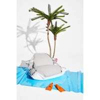 Original Floatzac Sitzsack Stripe Meerblau