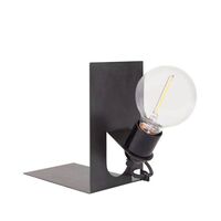 Library Table Lamp Black