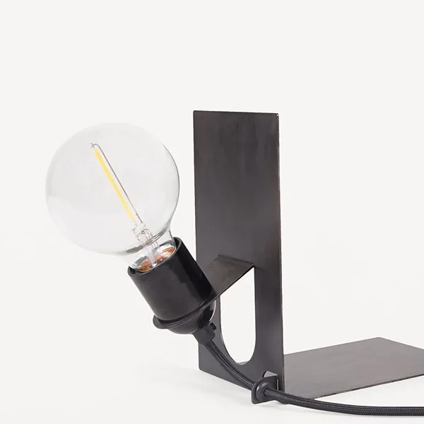 Library Table Lamp Black