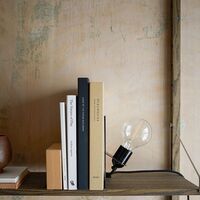 Library Table Lamp Black