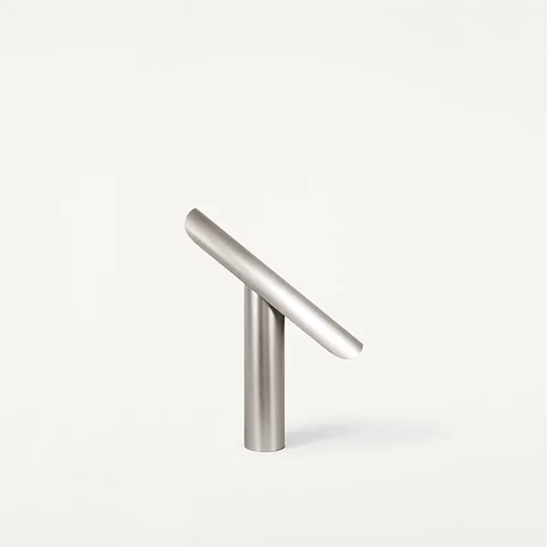 T-Lamp Table Lamp Brushed Steel