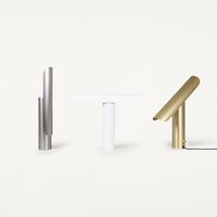 T-Lamp Table Lamp Brushed Brass