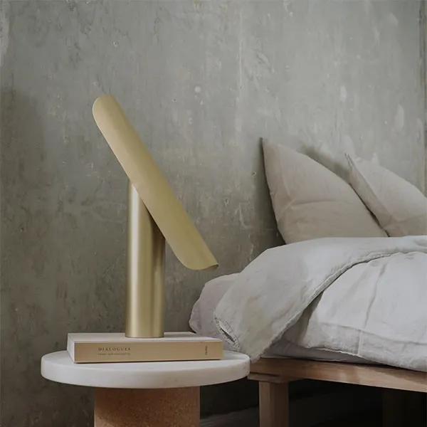 T-Lamp Table Lamp Brushed Brass