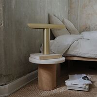 T-Lamp Table Lamp Brushed Brass