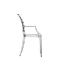 Louis Ghost Dining Chair Gray