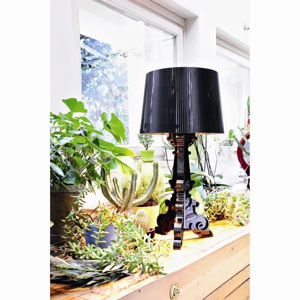 Bourgie Lampada Da Tavolo Cristallo Con Regolatore Di Luminosità