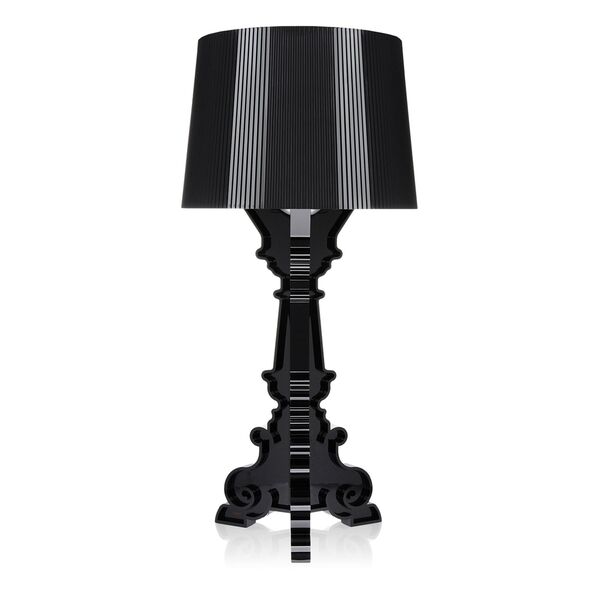 Bourgie Lámpara de Mesa Con Atenuador Negro