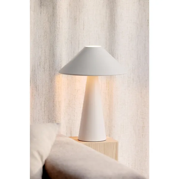 Cannes Table Lamp White