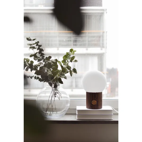 Hubble 15 Table Lamp Walnut