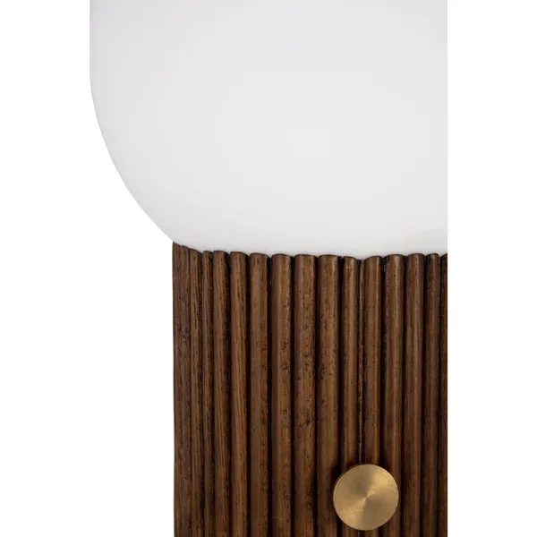 Hubble 22 Table Lamp Walnut