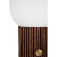 Hubble 22 Table Lamp Walnut