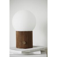 Hubble 22 Table Lamp Walnut