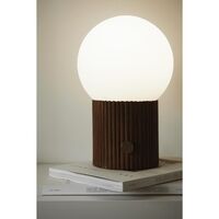 Hubble 22 Table Lamp Walnut