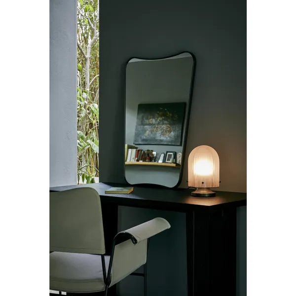FA 33 Wall Mirror 54 x 80 cm Black Brass