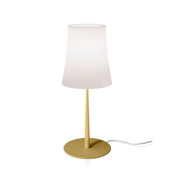Birdie Easy Bordslampa Grande Sandf&auml;rgad Gul