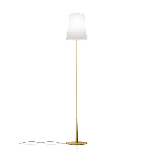 Birdie Easy Golvlampa Sandf&auml;rgad Gul