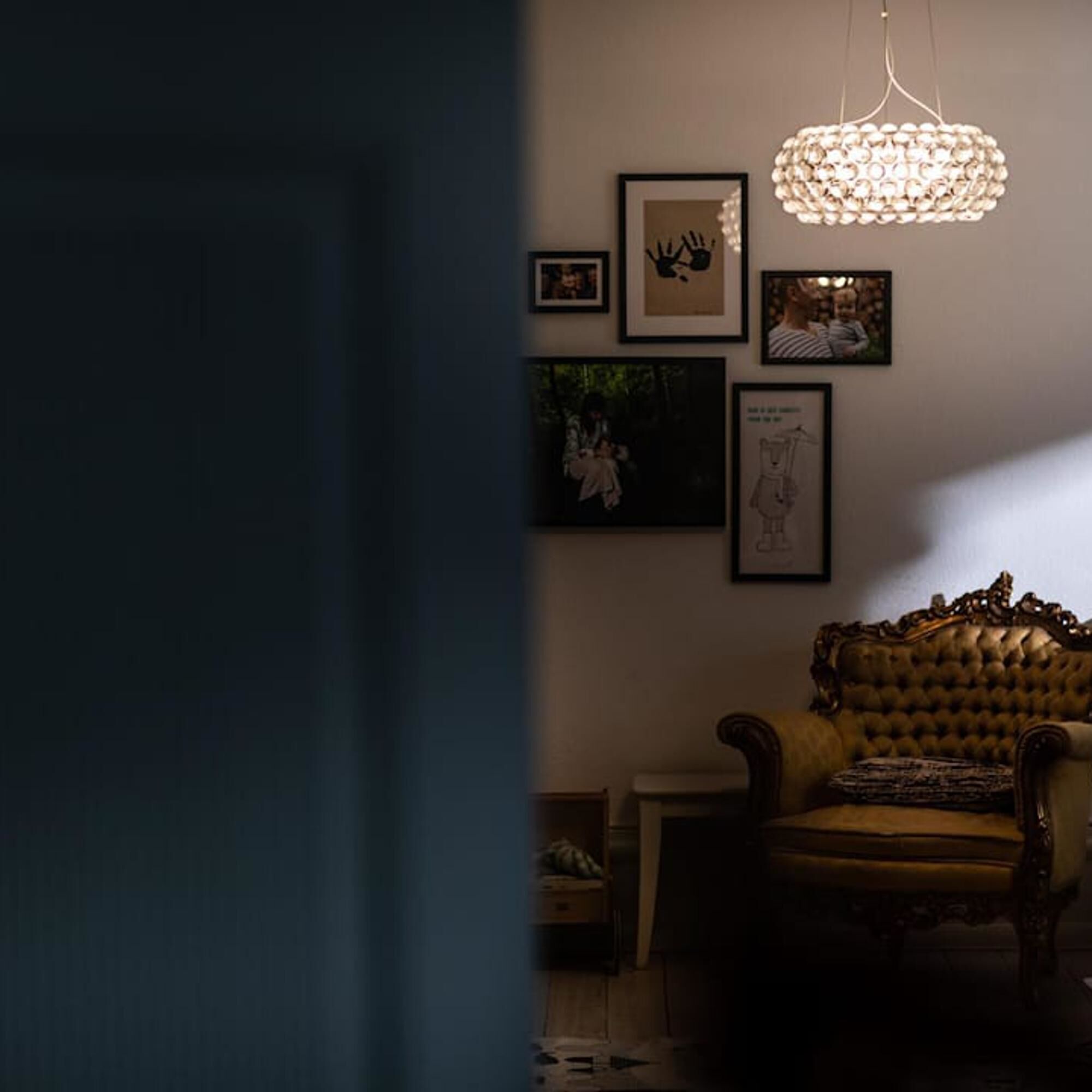 Foscarini Caboche Plus Media Led Regulable Transparente – Lámpara colgante — imagen 4