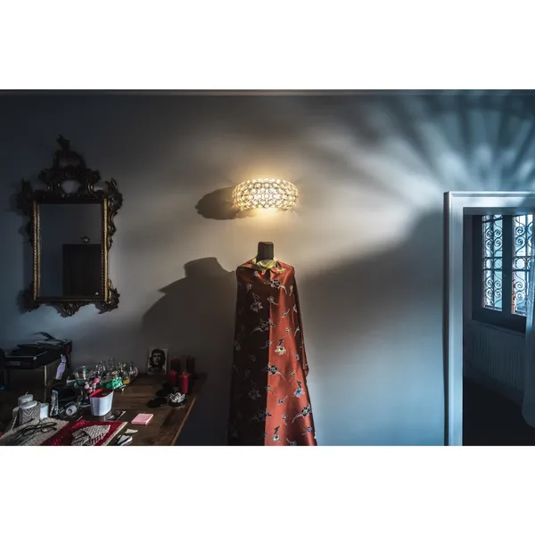 Caboche Plus Væglampe Media LED Grå