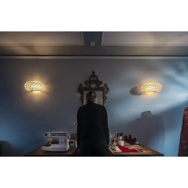 Caboche Plus Væglampe Media LED Grå