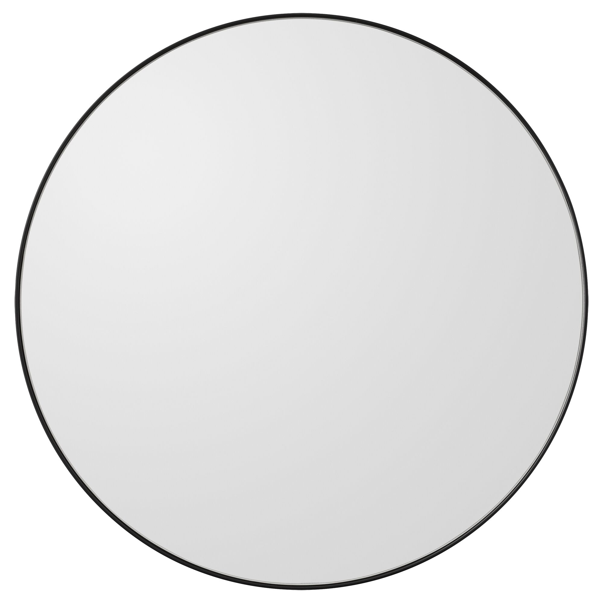 CIRCUM Miroir Transparent/Noir Ø50 cm
