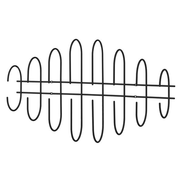 MOVEO Klädhängare Svart L85 cm
