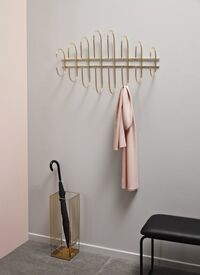 MOVEO Knagerække Sort L85 cm